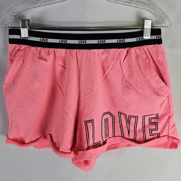 Inspired Hearts Pants - Inspired Hearts Shorts Size L | Summer Athleisure Coquette Preppy Sporty Workout